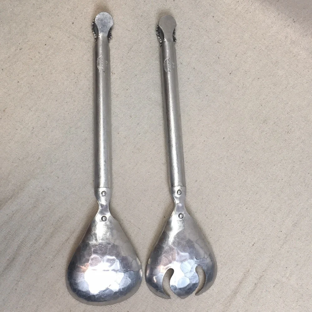 VTG Continental Silver co salad Serving set